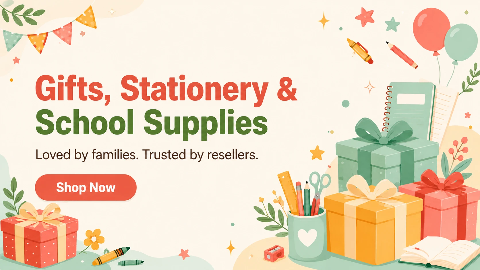 Gifts, Stationery & School Supplies